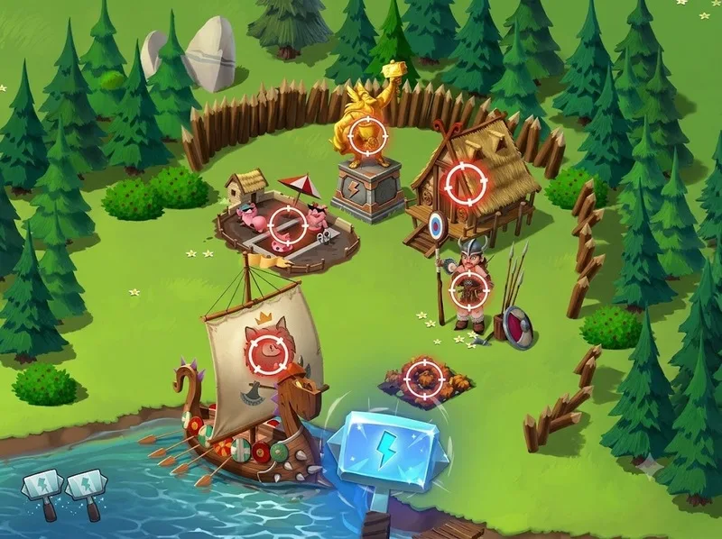 Game Coin Master phù hợp với người thích xây làng và sưu tầm thẻ