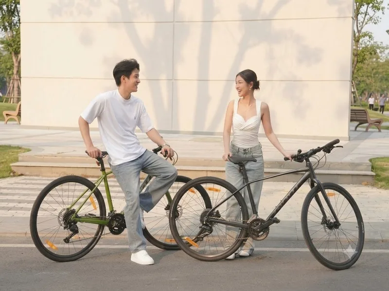 Đạp xe đi làm hoặc dạo phố giúp duy trì thói quen vận động