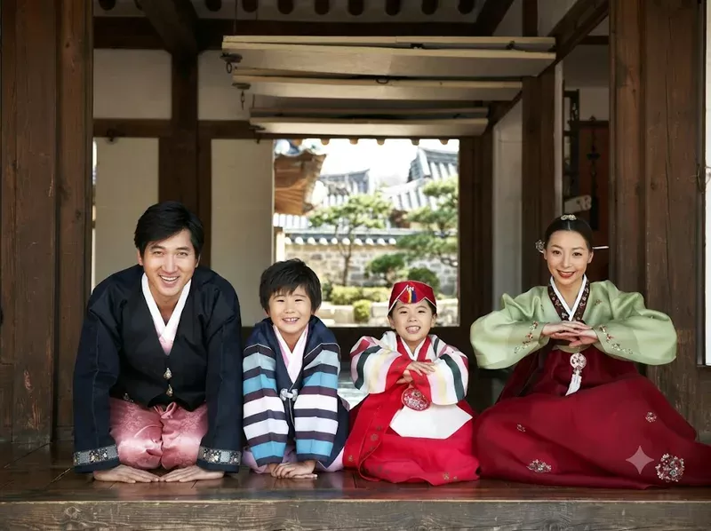 Màu sắc Hanbok thể hiện nét thẩm mỹ truyền thống của người Hàn